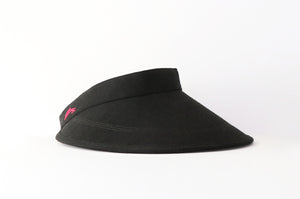 Sanur Wide Brim Visor, limited edition in Black!